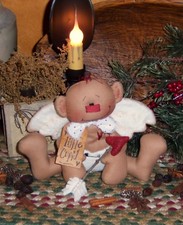 Primitive Patti's Ratties Raggedy Andy Cupid Ornie Doll Paper Pattern 270