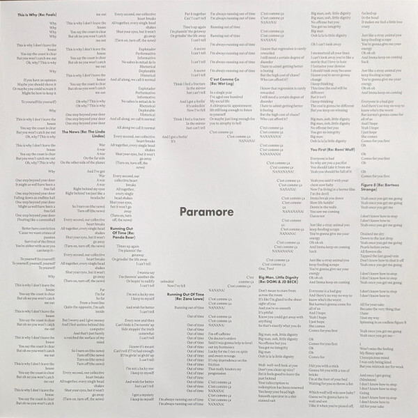 Paramore/Re: This Is Why レコード新品未使用 Paramore - Re: This Is Why - ALT/INDIE *SEALED/RSD/COLOR* | eBay