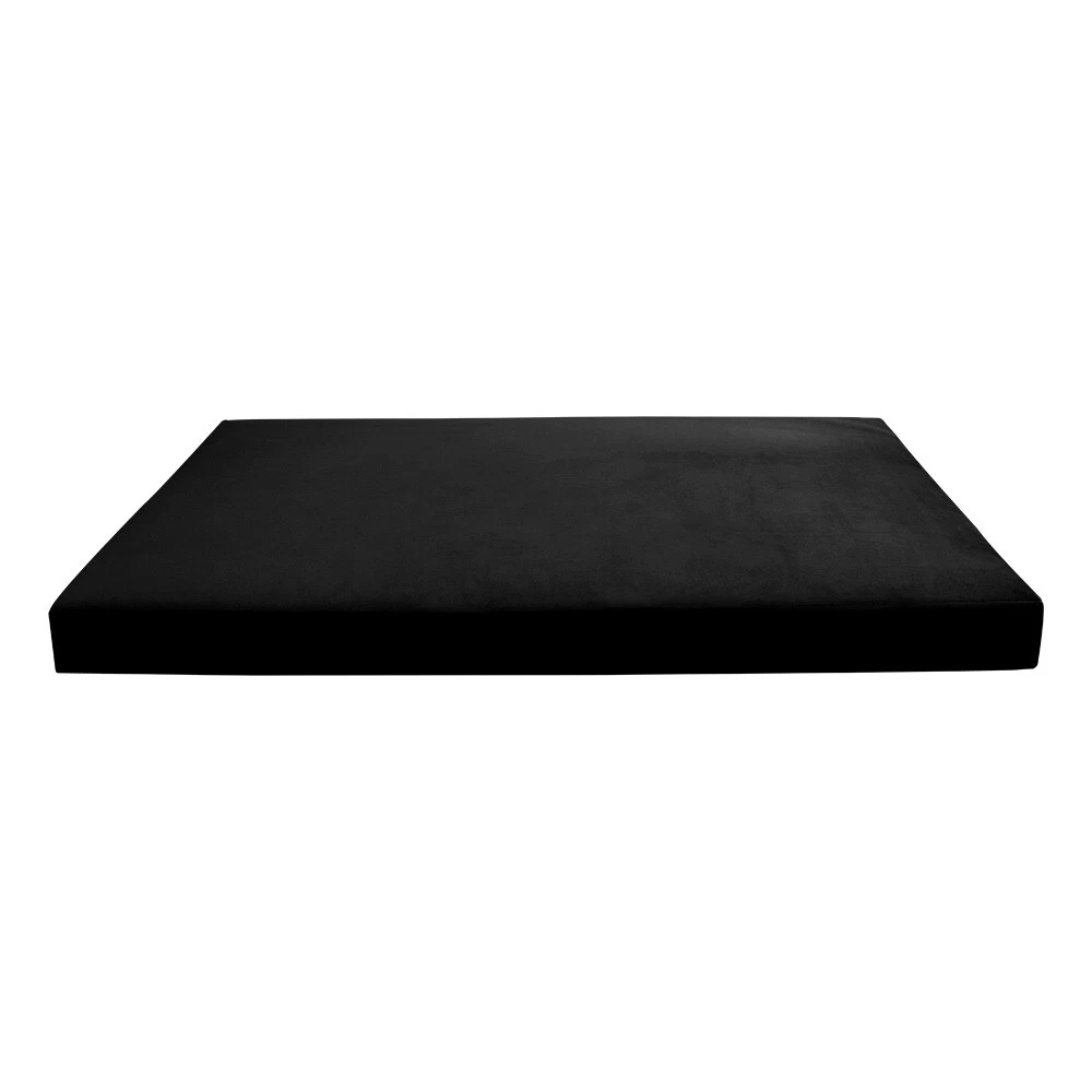Knife Edge 6" Twin Size 75x39x6 Velvet Indoor Daybed Mattress |COVER ONLY|-AD374