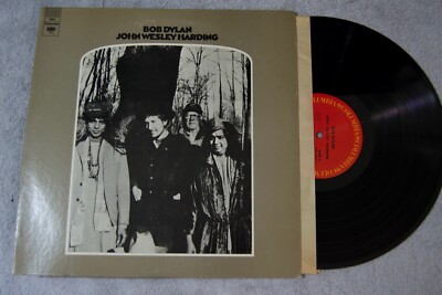 Bob Dylan John Wesley Harding Rock Record Vinyl lp Album 