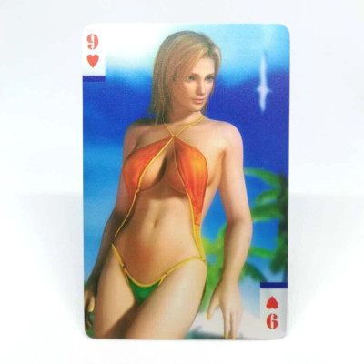 Tina 9 heart  DEAD OR ALIVE 5 Ultimate Playing Cards KOEI TECMO PS3 BOX360