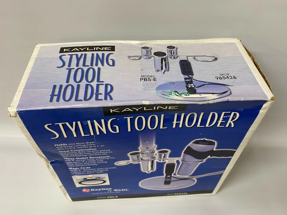 Portaherramientas de peinado Kayline PB5-E #965426, sostiene secador de pelo y 3 rizadores Foto 2 de 4