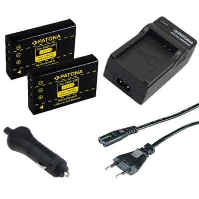 2x Batteria Patona caricabatteria Synchron LCD USB per Jvc GZ-MG155E 2x Batteria Patona caricabatteria Synchron LCD USB per Jvc GZ-MG155E