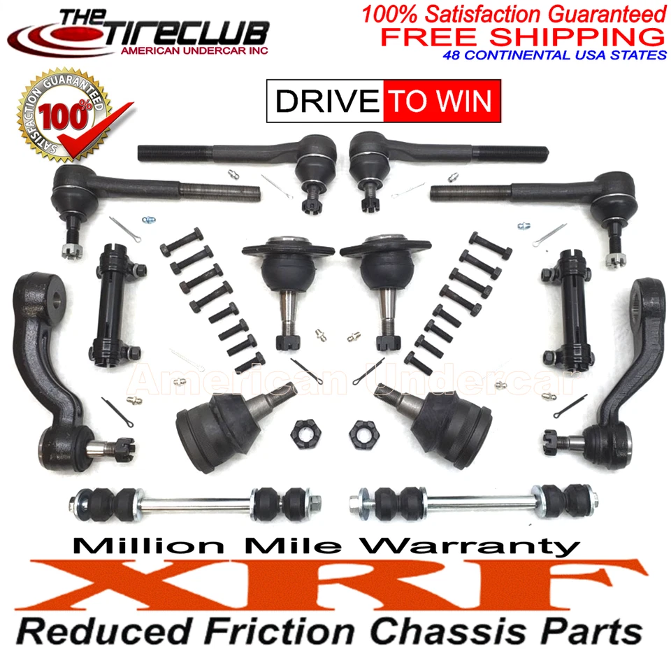 Kit de brazo Pitman de rótula de por vida XRF Chevrolet GMC K3500 96-00 Foto 2 de 2