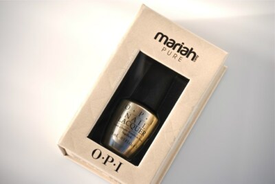 OPI Mariah Carey Pure 18K Silver & Gold Top Coat 15ml/.5oz 