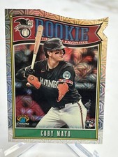 2025 Bowman Mega Box Chrome Mojo Refractor Coby Mayo RC ROTY Favorites #ROY-2