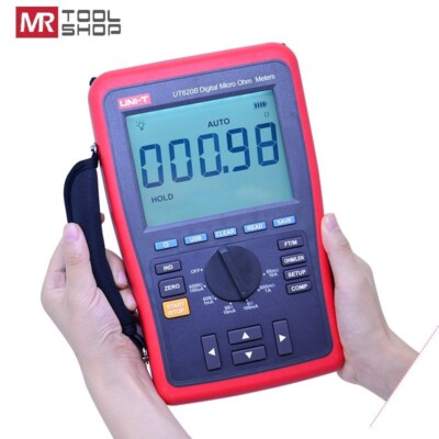 UNI-T UT620B Compact Micro Ohmmeter Digital Low Resistance Tester USB Interface