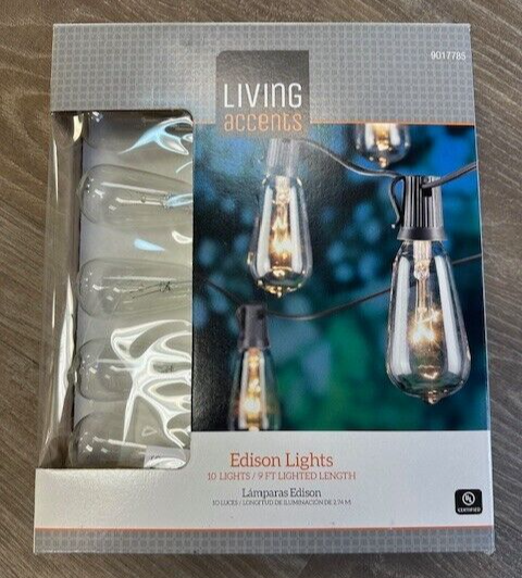 Living Accents Edison Lights (2) Qty Two Boxes(9017785) - NEW | eBay
