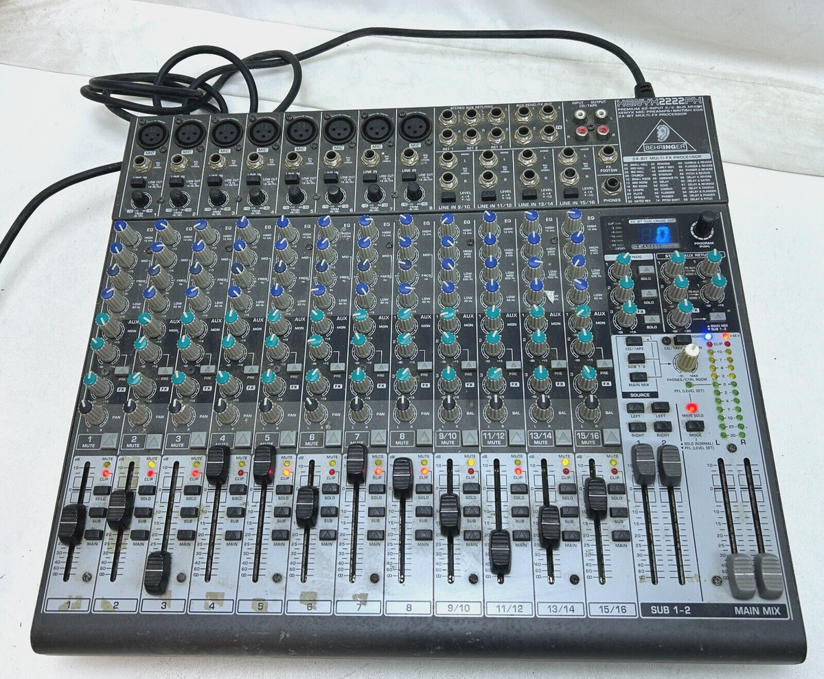 BEHRINGER ベリンガー ミキサー XENYX2222FX【難あり品】 XENYX