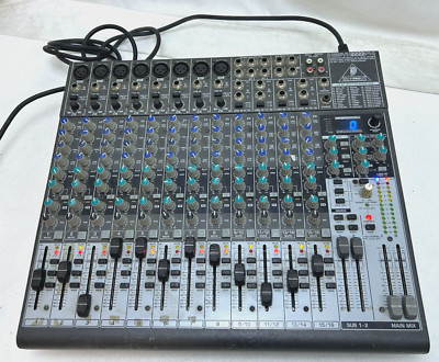 BEHRINGER XENYX 2222FX BUS MIXING CONSOLE  PREMIUM 22 INPUT MULTI FX PROCESSOR