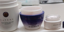 TATCHA Skin Care Set: Rice Polish, Renewal Cream 55ml, Eye Cream for Dry Skin