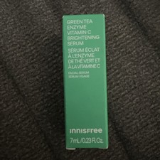 INNISFREE Green Tea Enzyme Vitamin C Brightening Serum .23oz/7ml Exp 07/2026 NIB
