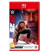 WWE 2K25 Game Key Card For Nintendo Switch 2 Game Cartridge.