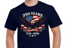250 Years of Freedom 1776 2026 Patriotic Unisex T-shirt