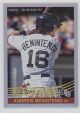 2018 Donruss Retro 1984 Variations Stat Line Career 23/353 Andrew Benintendi 3l1