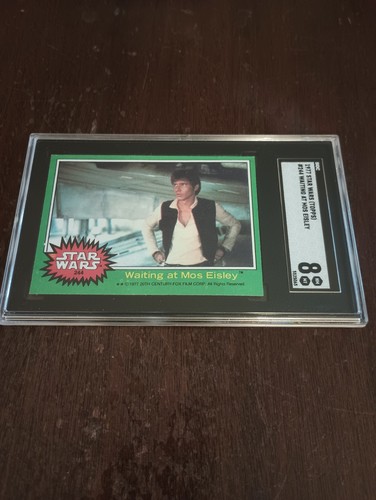1977 Topps Star Wars #244 Waiting at Mos Eisley