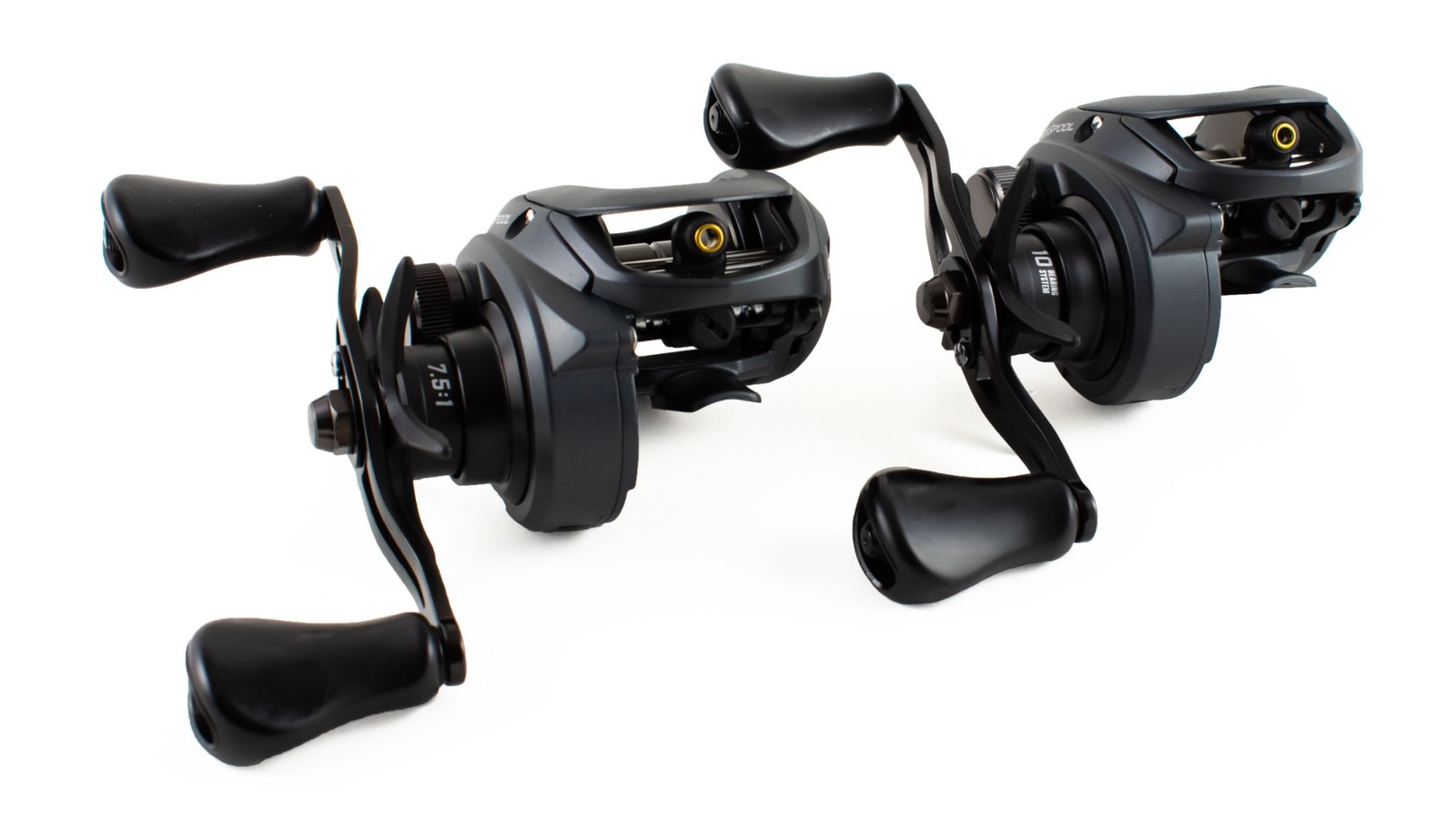 (Lot Of 2) Lews Speed Spool Ss1Shg3 7.5:1 Right Hand Baitcast Reel No Box