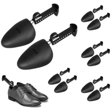 10 Pcs Men Adjustable Form Plastic Shoe Tree Shaper Keeper Boot Shoe Stretcher