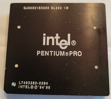 Pentium Pro Black Fiber - For Gold Recovery/CPU Collection, both numbers availab