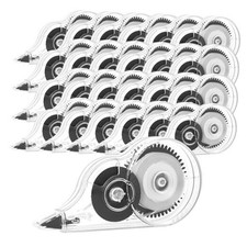 36 Count Correction Tape with Protective Cap, 1/5 X 472 Inch Correction Tape