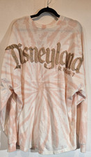 Disneyland Resort Tie Dye Sweatshirt Peach And White