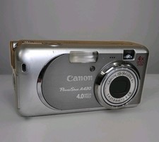 Canon PowerShot A430 Silver Camera 4.0 MP 3x Zoom Digicam Magenta Tint PartsOnly