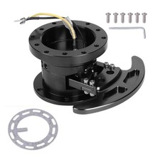 6 Bolt Steering Wheel Flip Up Tilt Quick Release Adapter Body Snap Off Boss Kit