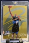 1998 Fleer Brilliants Basketball Gold Derek Anderson #34 PSA 8.5
