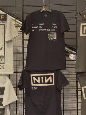 I Have Finally Found My Place In Everything Black T-Shirt Industrial Rock Tee