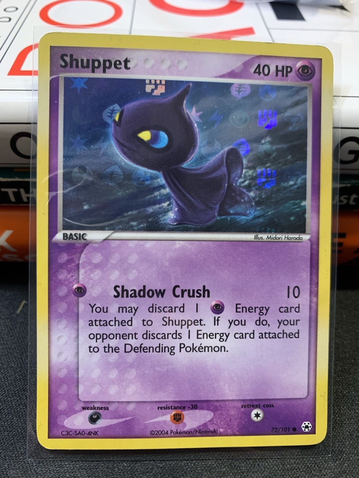 Pokemon Card - Shuppet Hidden Legends 72/101 Common Reverse Holo LP