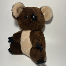 Vintage Elka Toys Plush Brown Koala Stuffed Animal Joey 9