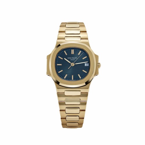 Patek Philippe Nautilus 3800/1 Yellow Gold Blue Dial