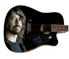 Dave Grohl Signed Autographed Acoustic Graphics Guitar ACOA ACOA