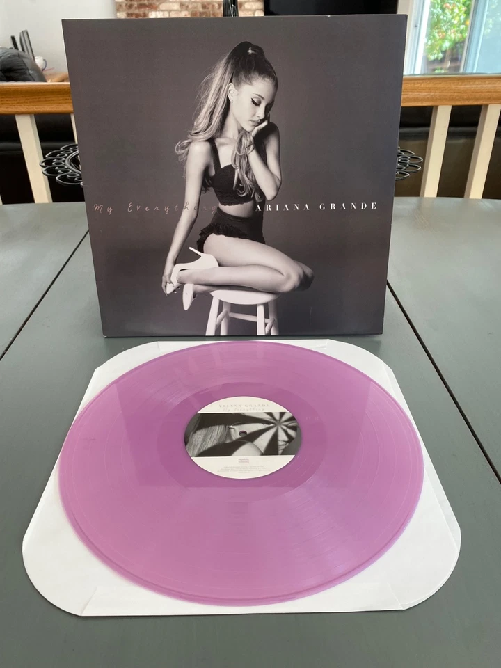 Ariana Grande My Everything Lavender Vinyl LP Urban Outfitters /1,500 RARE EX+ - Image 2 of 4