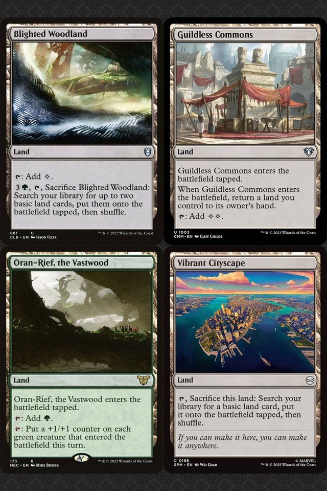 Tifa Lockhart Commander Deck Landfall Ramp MTG Magic EDH Ready-to-Play ...