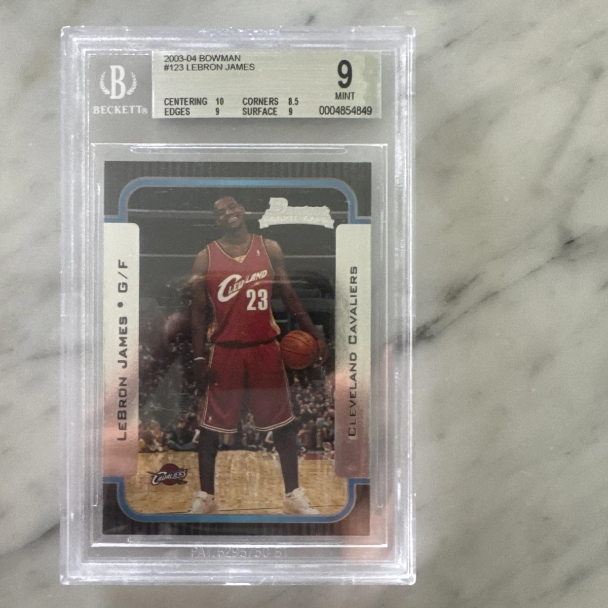 Topps LeBron James Basketball Rookie Sports Trading Cards for sale