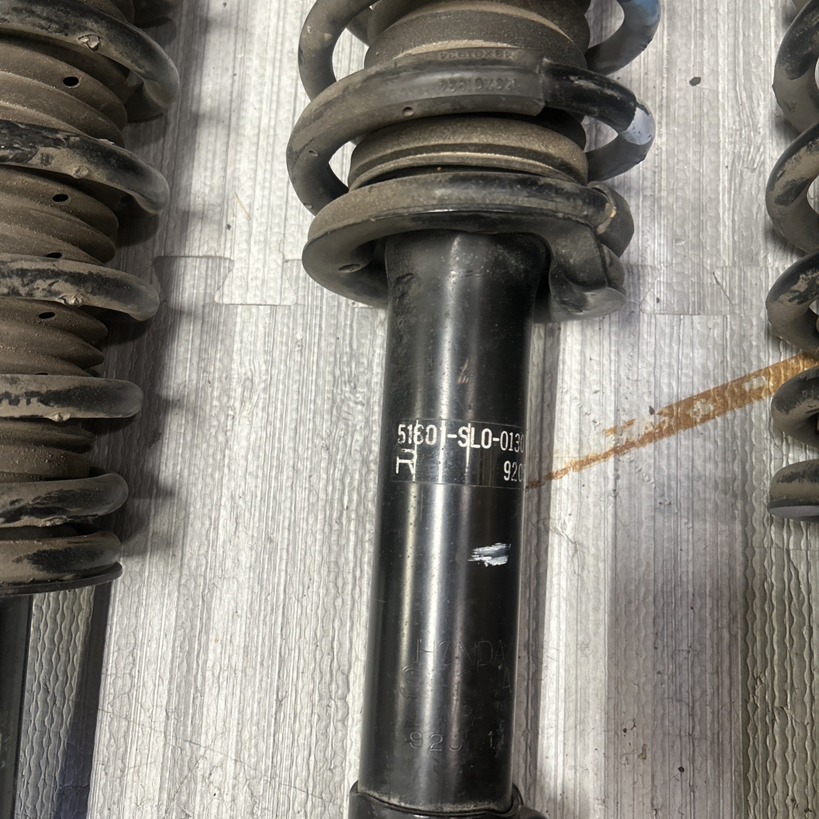 1991-1995 ACURA NSX NA1 SHOCK STRUT COIL SPRING ASSEMBLY OEM Set