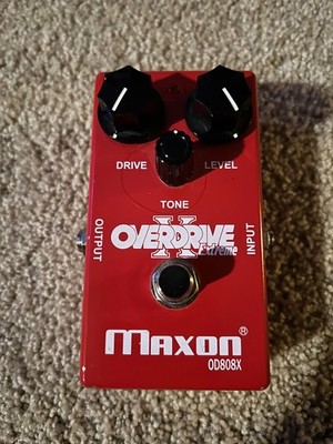 Maxon OD808X Overdrive II Extreme Pedal
