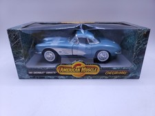 Corvette Hardtop 1961 Blue Chevrolet 7834 Ertl American Muscle 118 Nice Corvette Hardtop 1961 Blue Chevrolet 7834 Ertl American Muscle 118 Nice