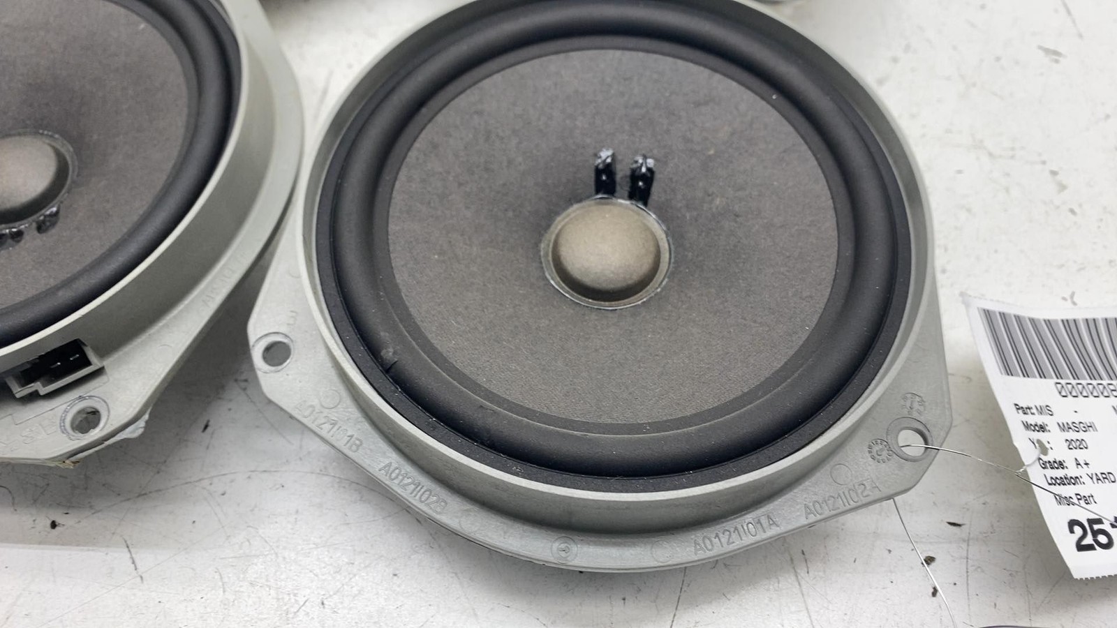 ⭕ 2014-2021 Maserati Ghibli Door Subwoofer Sound Loud Audio Speaker x4 670108952