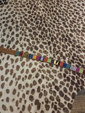 Multicolor Striped Western Belt Unisex Adults...