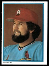 Bruce Sutter 1985 Topps #22 Cardinals MLB READ FREE SHIPPING AutographDen