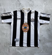 NEWCASTLE UNITED 1995 1996 HOME FOOTBALL SHIR...