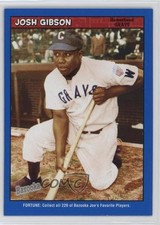 2006 Topps Bazooka Blue Fortunes Josh Gibson #1 HOF 1r19