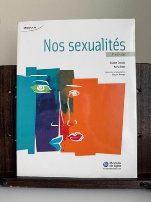 Nos Sexualités 2e Éd French Textbook Crooks Baur Modulo Rare US
