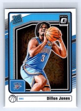 2024-25 Donruss Optic #275 Dillon Jones Oklahoma City Thunder RC