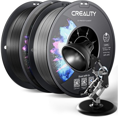 CREALITY PETG Filament 1.75mm 3D Printer Filament, 2kg (4.4lb) Neatly Wound S...