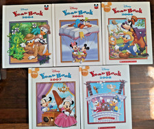 Disney Year Book Lot 2004-2008