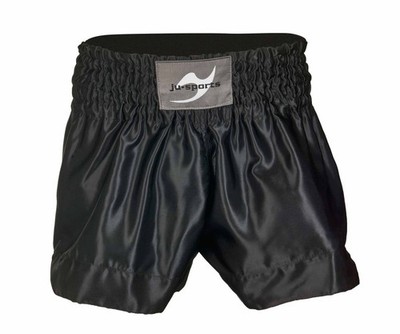 Ju-Sports Thaiboxhose color uni blau - weiß - schwarz