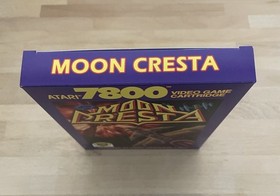 Moon Cresta Atari 7800 Video Game Complete In Box CIB Out Of Print OOP